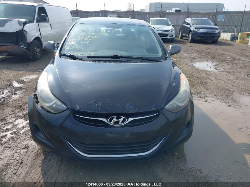 2013 Hyundai Elantra Gl VIN: 5NPDH4AE4DH268988 Lot: 12414000