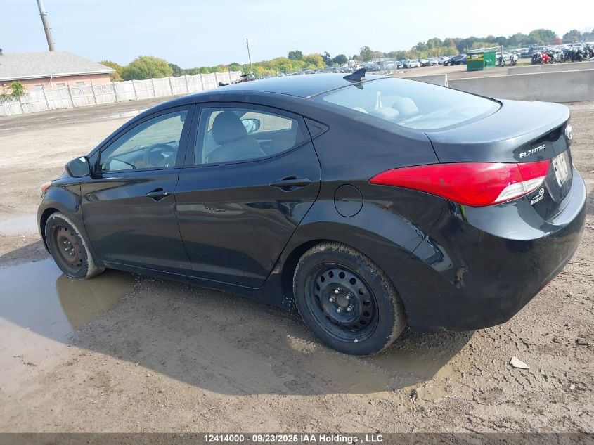 2013 Hyundai Elantra Gl VIN: 5NPDH4AE4DH268988 Lot: 12414000