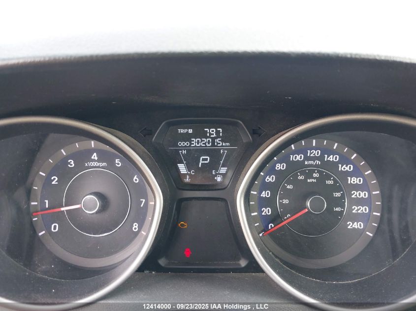 2013 Hyundai Elantra Gl VIN: 5NPDH4AE4DH268988 Lot: 12414000