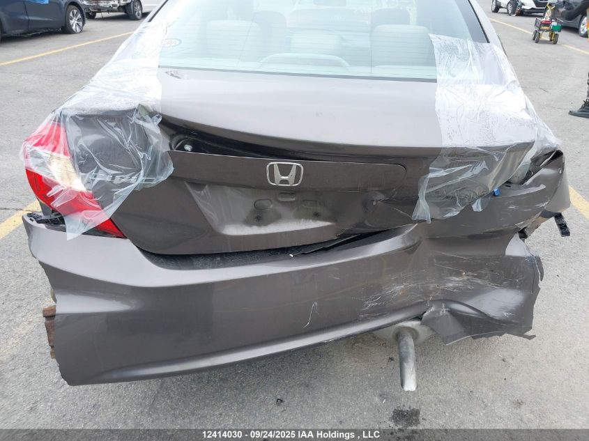 2012 Honda Civic Lx VIN: 2HGFB2F42CH023615 Lot: 12414030