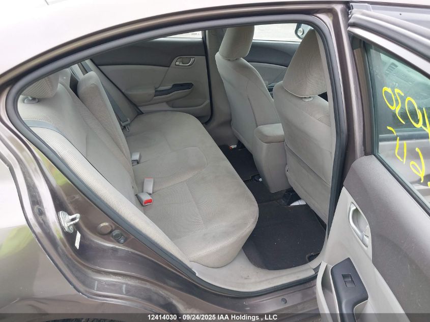 2012 Honda Civic Lx VIN: 2HGFB2F42CH023615 Lot: 12414030