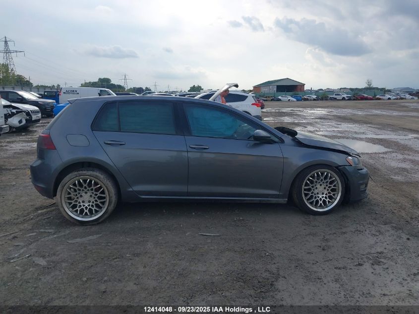 2015 Volkswagen Golf 2.0 Tdi Comfortline/2.0 Tdi Highline/2.0 Tdi Trendline VIN: 3VWRA7AU0FM022453 Lot: 12414048