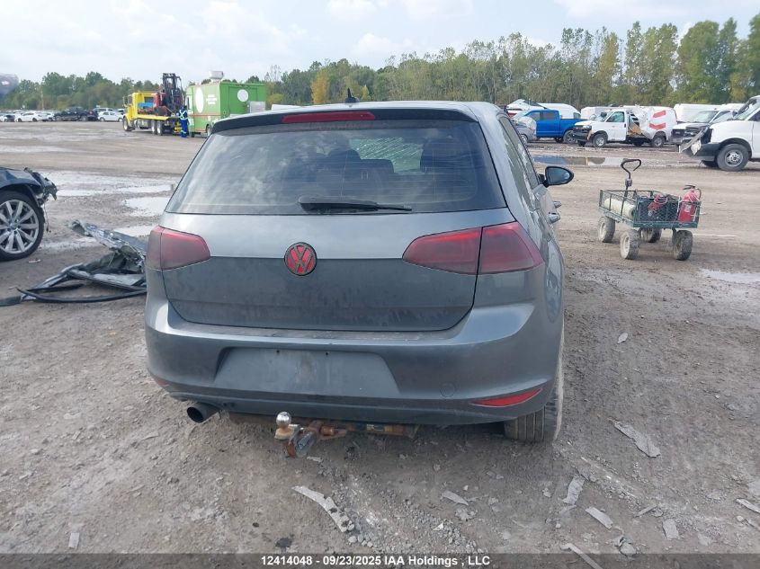 2015 Volkswagen Golf 2.0 Tdi Comfortline/2.0 Tdi Highline/2.0 Tdi Trendline VIN: 3VWRA7AU0FM022453 Lot: 12414048