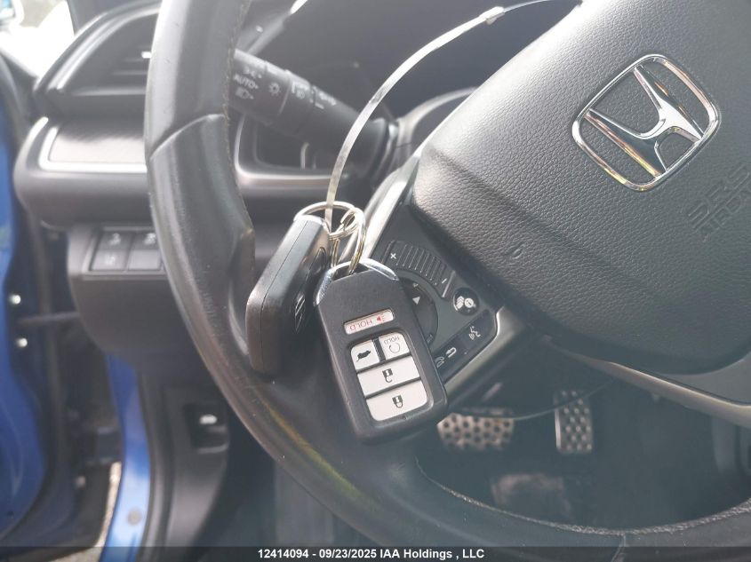 2018 Honda Civic Sport Touring VIN: SHHFK7H91JU305718 Lot: 12414094