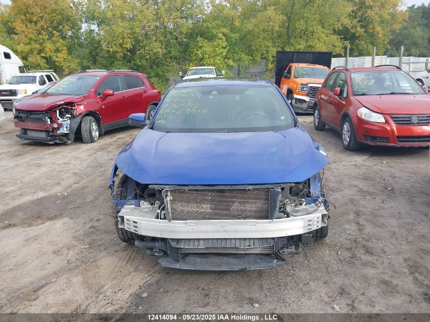 2018 Honda Civic Sport Touring VIN: SHHFK7H91JU305718 Lot: 12414094