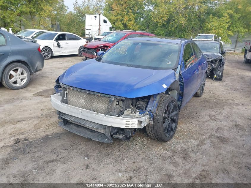 2018 Honda Civic Sport Touring VIN: SHHFK7H91JU305718 Lot: 12414094