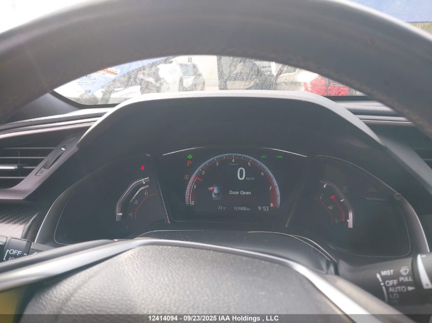 2018 Honda Civic Sport Touring VIN: SHHFK7H91JU305718 Lot: 12414094