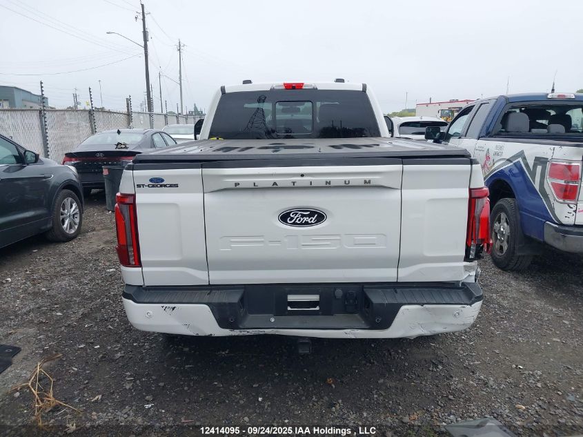 2024 Ford F-150 Platinum VIN: 1FTFW7L87RFB26126 Lot: 12414095