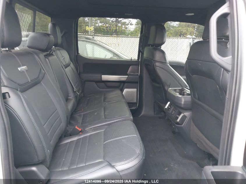 2024 Ford F-150 Platinum VIN: 1FTFW7L87RFB26126 Lot: 12414095