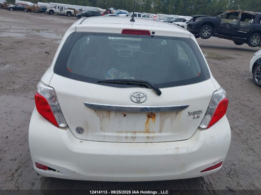 2014 Toyota Yaris Le VIN: VNKKTUD32EA003874 Lot: 12414113