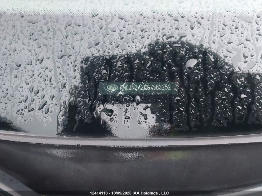 2016 Kia Soul Lx/Lx+ VIN: KNDJN2A26G7383252 Lot: 12414118
