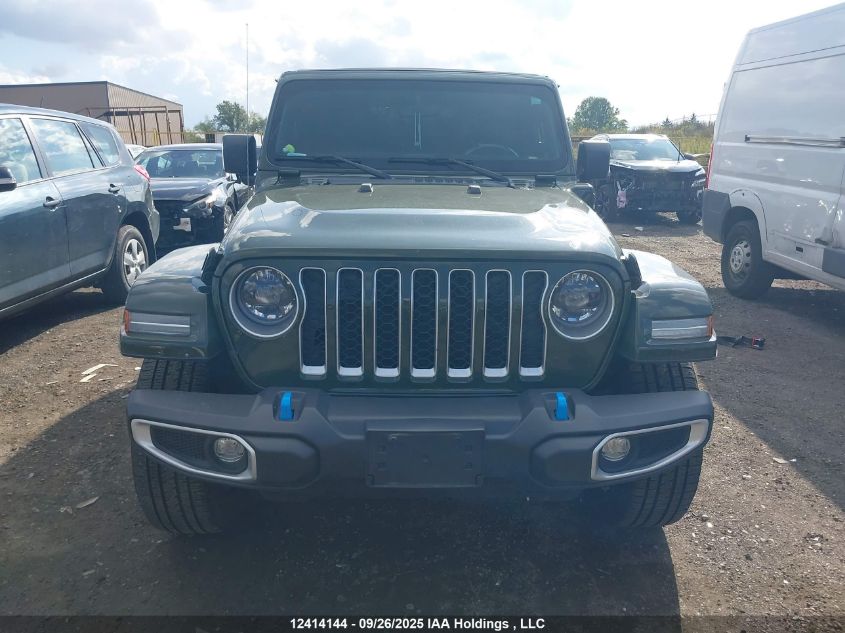 2023 Jeep Wrangler 4Xe Unlimited Sahara VIN: 1C4JJXP64PW649604 Lot: 12414144