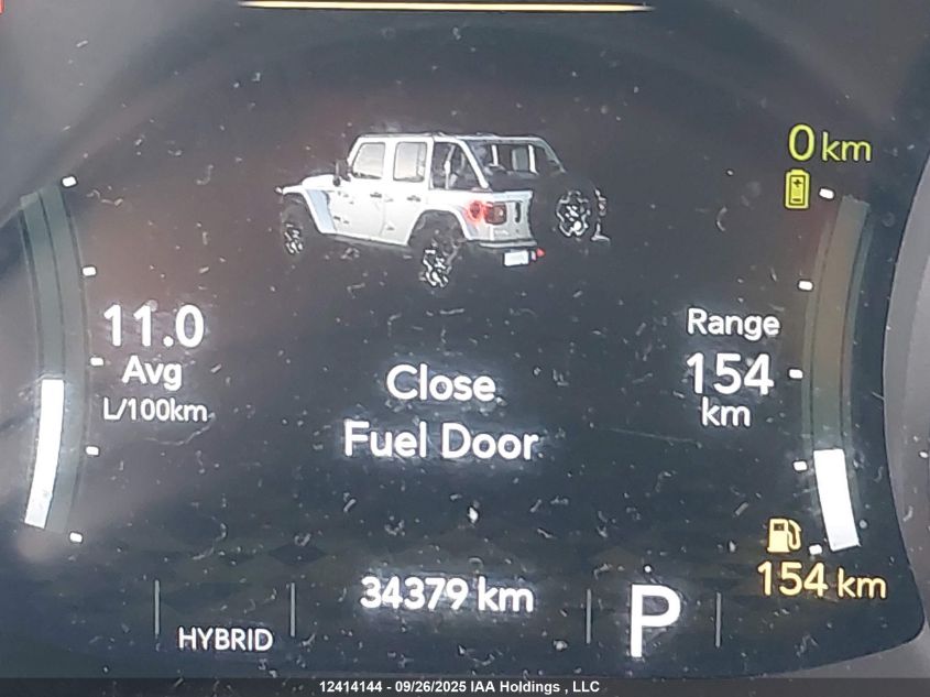 2023 Jeep Wrangler 4Xe Unlimited Sahara VIN: 1C4JJXP64PW649604 Lot: 12414144