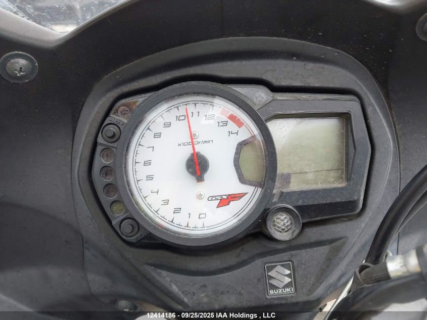 2011 Suzuki Gsx650 Fa VIN: JS1GP74B1B2100026 Lot: 12414186