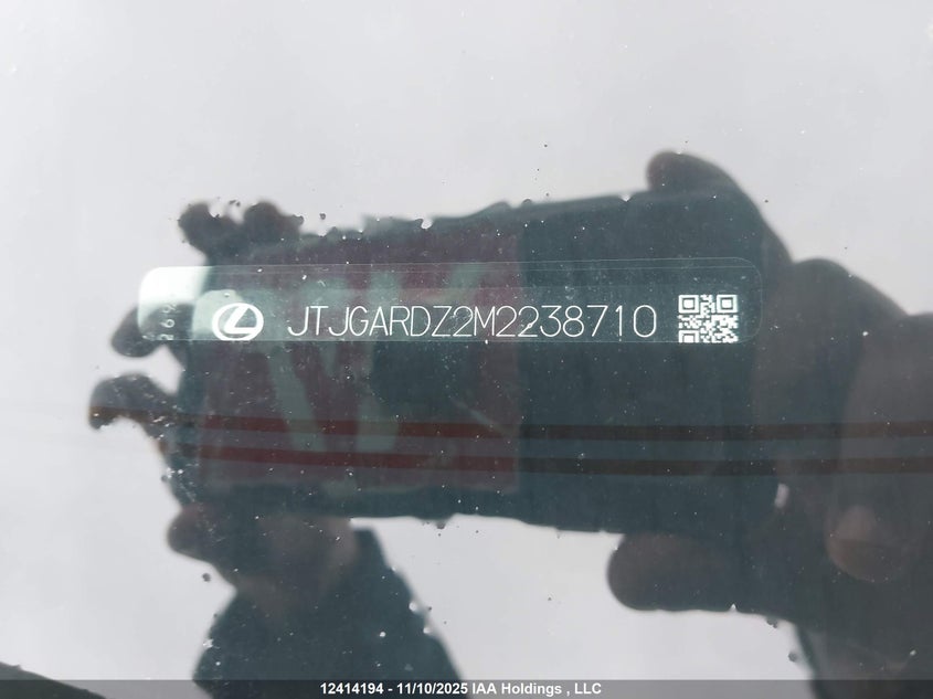 JTJGARDZ2M2238710 2021 LEXUS NX photo no. 9
