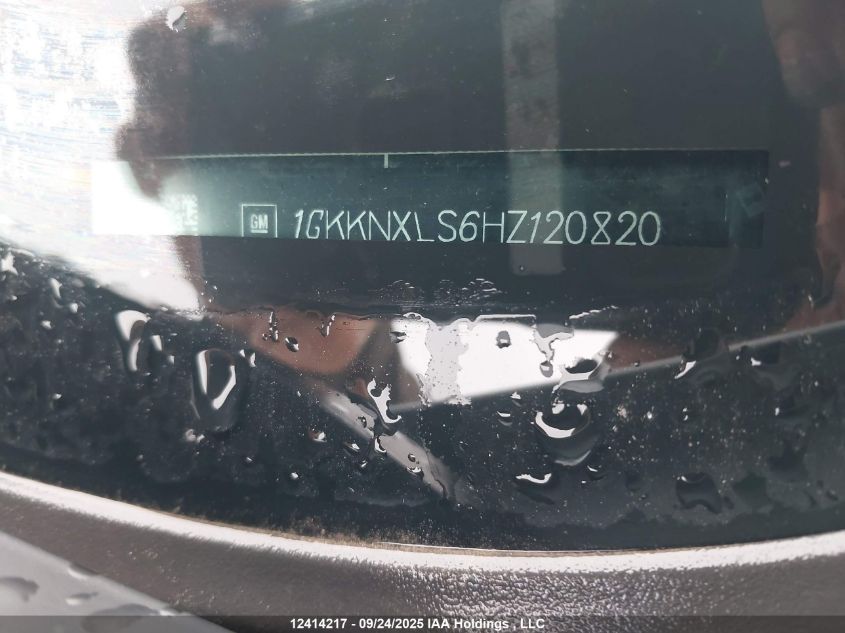 2017 GMC Acadia Denali VIN: 1GKKNXLS6HZ120820 Lot: 12414217