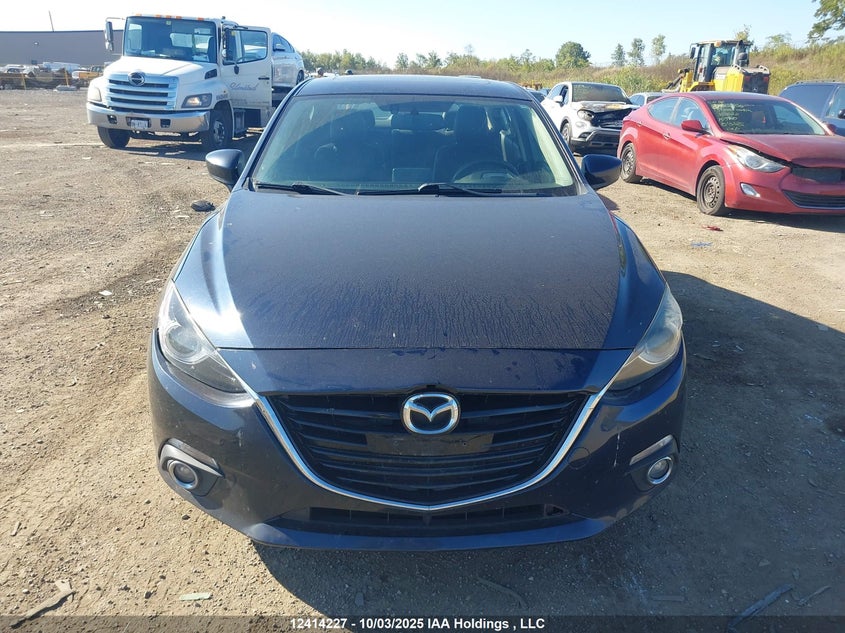JM1BM1W32E1198490 2014 MAZDA 3 photo no. 12