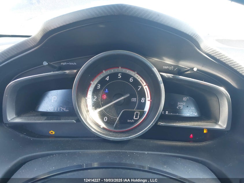 JM1BM1W32E1198490 2014 MAZDA 3 photo no. 7