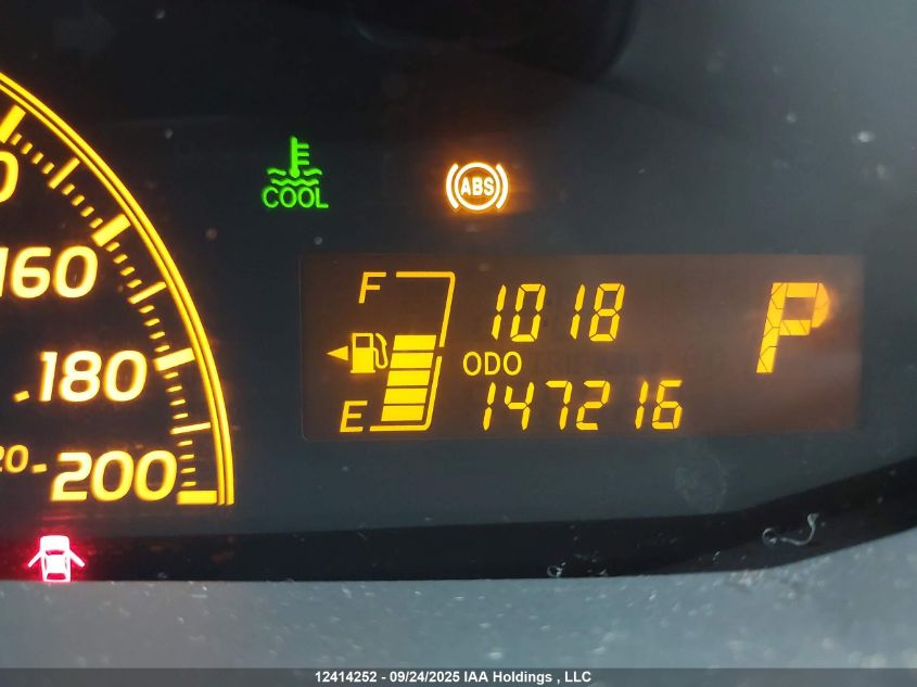 2008 Toyota Yaris Rs VIN: JTDKT923785163545 Lot: 12414252