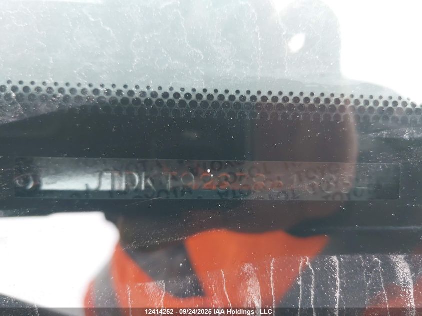 2008 Toyota Yaris Rs VIN: JTDKT923785163545 Lot: 12414252