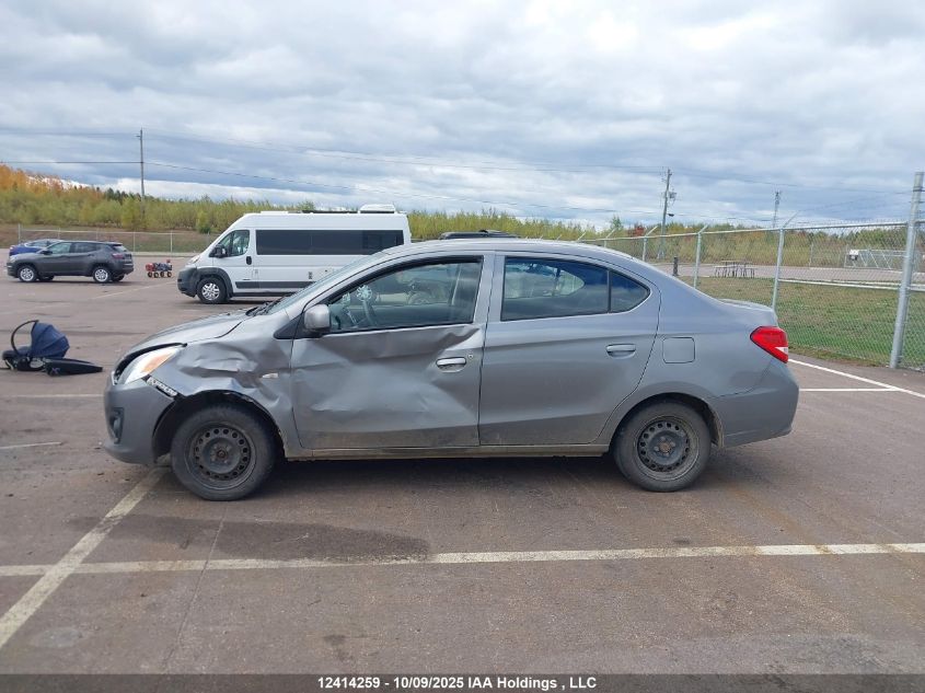 2017 Mitsubishi Mirage G4 Es VIN: ML32F3FJ2HHF07980 Lot: 12414259