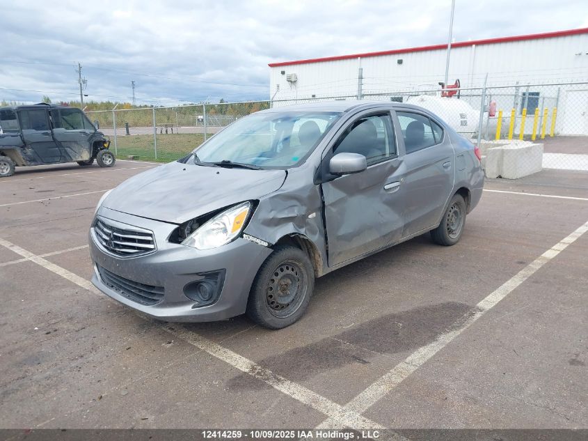 2017 Mitsubishi Mirage G4 Es VIN: ML32F3FJ2HHF07980 Lot: 12414259