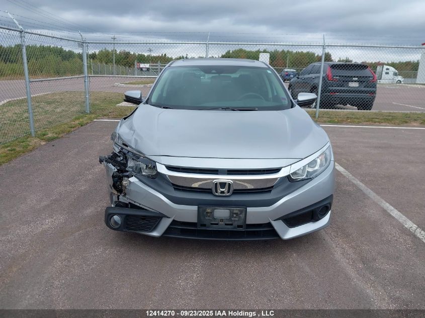 2018 Honda Civic Ex VIN: 2HGFC2F84JH015142 Lot: 12414270