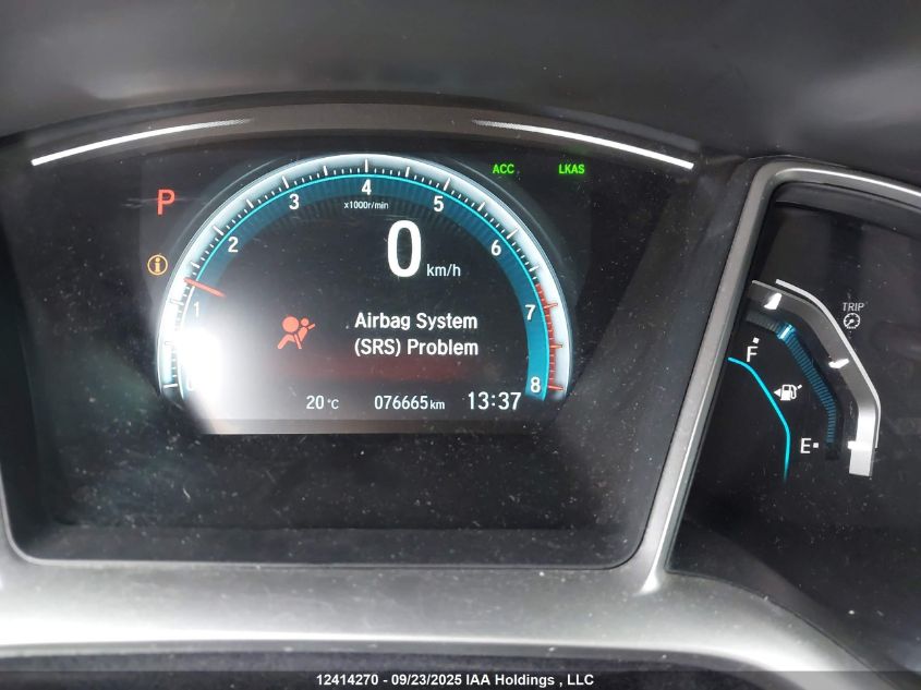 2018 Honda Civic Ex VIN: 2HGFC2F84JH015142 Lot: 12414270