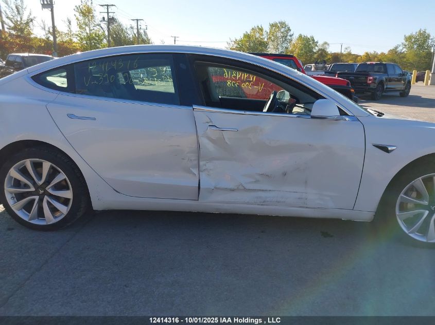 2019 Tesla Model 3 VIN: 5YJ3E1EB3KF390398 Lot: 12414316