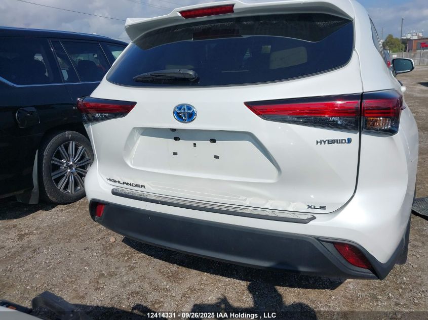 2023 Toyota Highlander Hybrid Xle/Hybrid Bronze Edition VIN: 5TDKBRCH8PS118863 Lot: 12414331