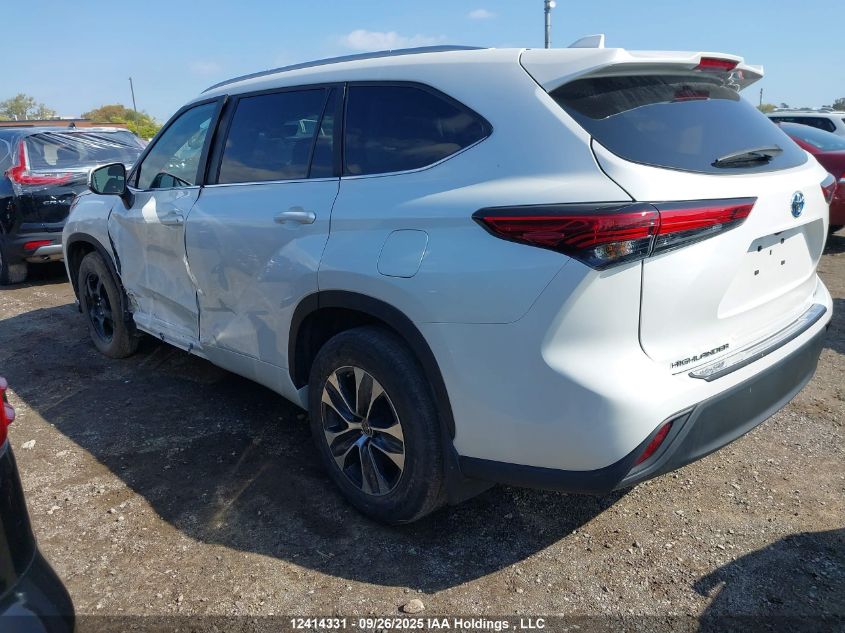 2023 Toyota Highlander Hybrid Xle/Hybrid Bronze Edition VIN: 5TDKBRCH8PS118863 Lot: 12414331