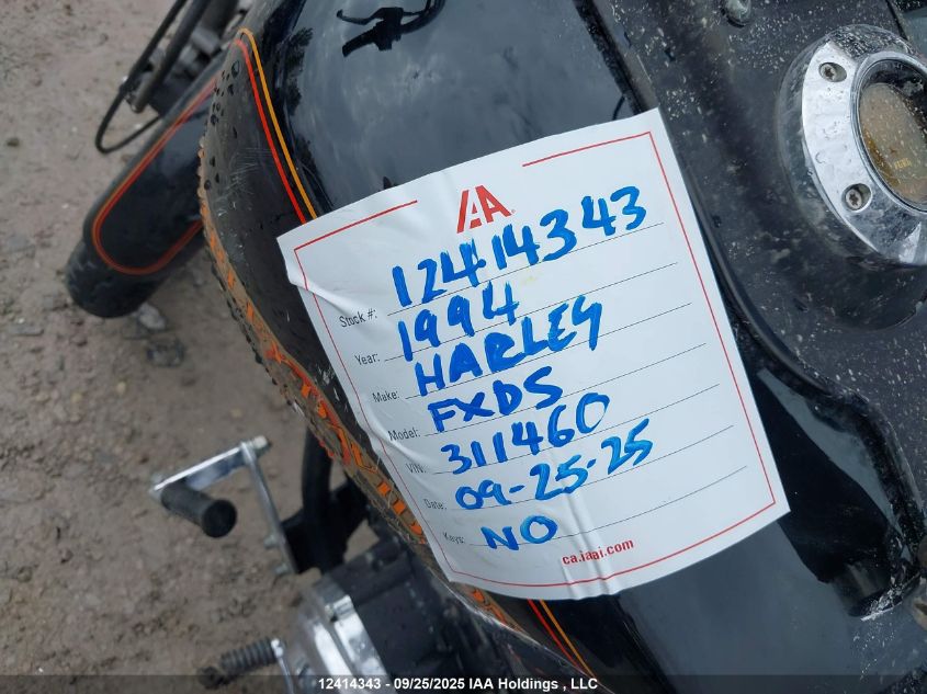 1994 Harley-Davidson Fxds Convertible VIN: 1HD1GGL16RY311460 Lot: 12414343