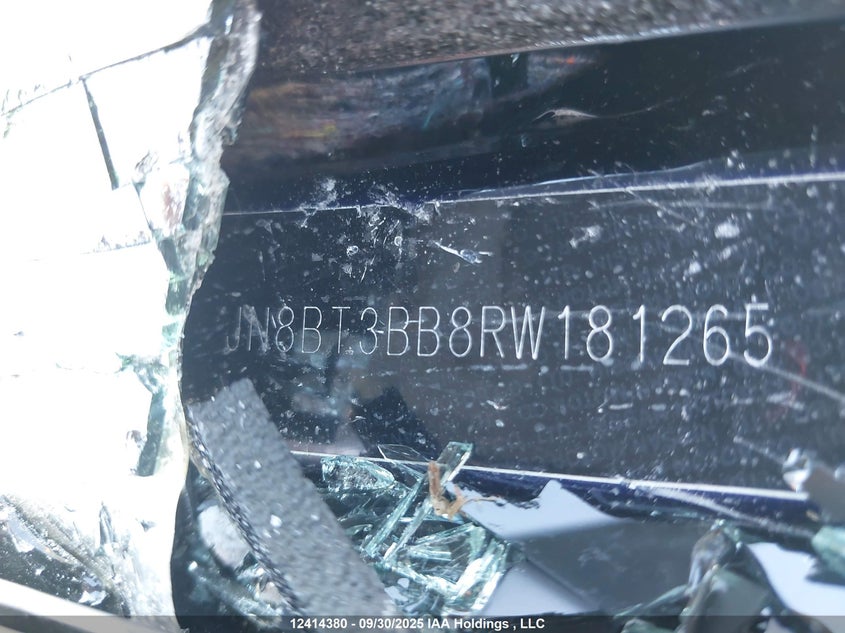 2024 Nissan Rogue VIN: JN8BT3BB8RW181265 Lot: 12414380