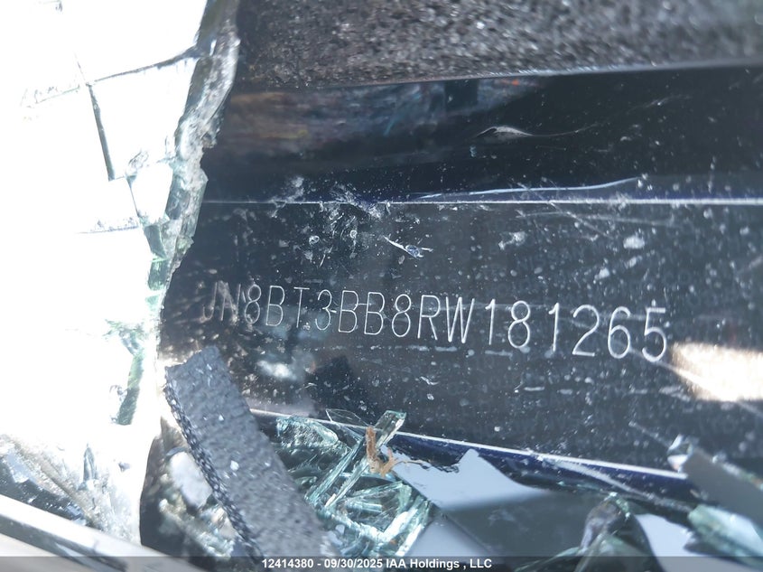 2024 Nissan Rogue VIN: JN8BT3BB8RW181265 Lot: 12414380