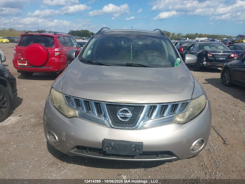 2009 Nissan Murano VIN: JN8AZ18W79W104346 Lot: 12414399