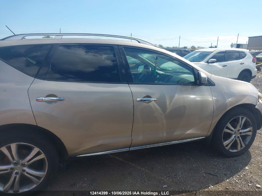 2009 Nissan Murano VIN: JN8AZ18W79W104346 Lot: 12414399