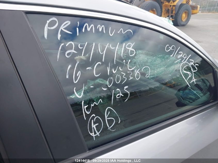 2016 Honda Civic Ex 4Dr VIN: 2HGFC2F78GH003382 Lot: 12414418