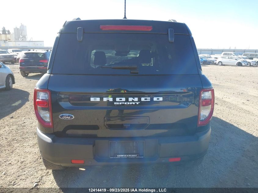 2022 Ford Bronco Sport Outer Banks VIN: 3FMCR9C65NRD29268 Lot: 12414419