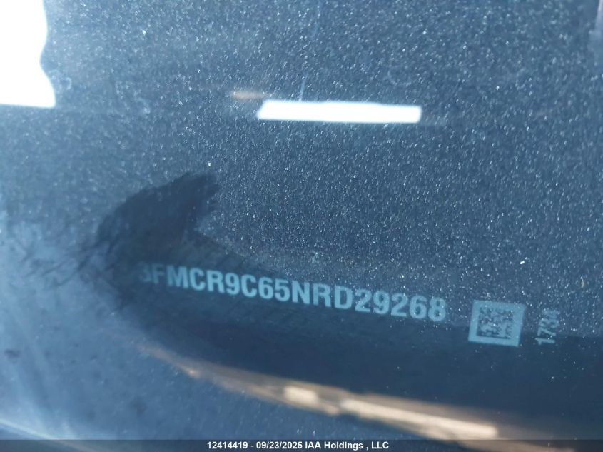 2022 Ford Bronco Sport Outer Banks VIN: 3FMCR9C65NRD29268 Lot: 12414419
