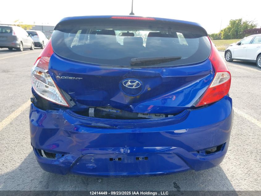 2012 Hyundai Accent VIN: KMHCT5AE9CU038038 Lot: 12414449