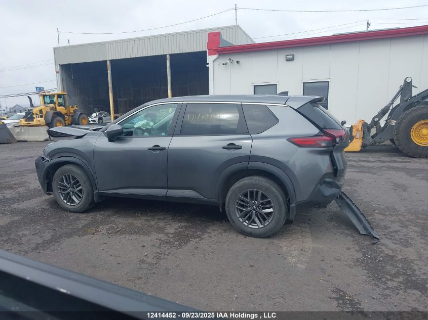 2022 Nissan Rogue S VIN: 5N1AT3AB0NC670615 Lot: 12414452