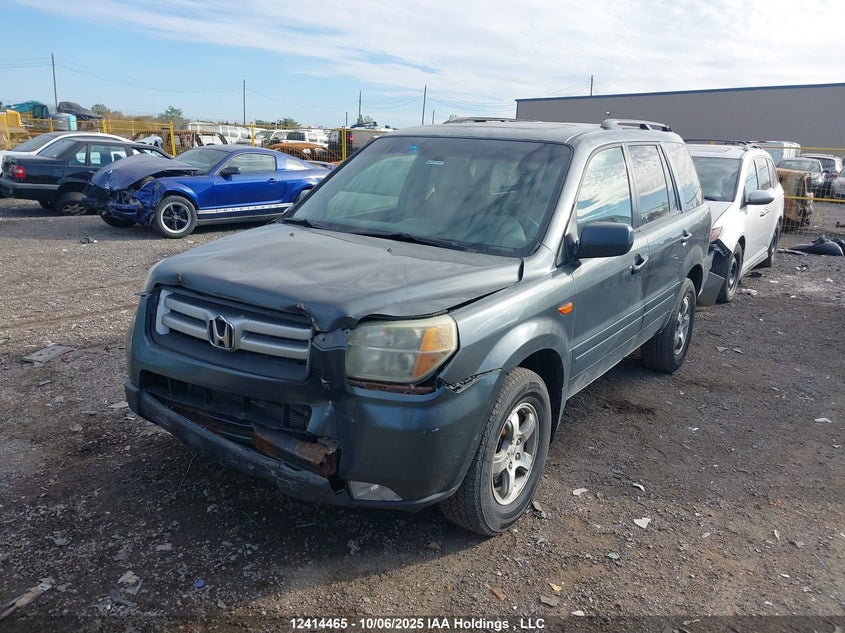 2HKYF18516H001256 2006 HONDA PILOT photo no. 2