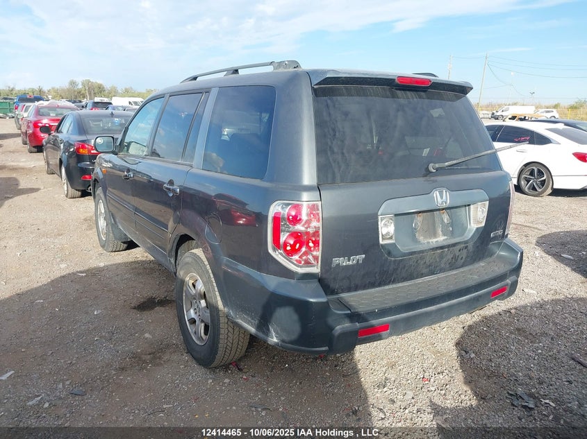 2HKYF18516H001256 2006 HONDA PILOT photo no. 3