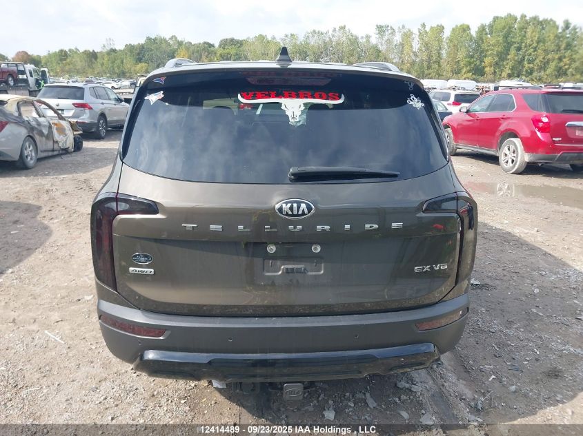 2020 Kia Telluride Ex VIN: 5XYP3DHCXLG007788 Lot: 12414489