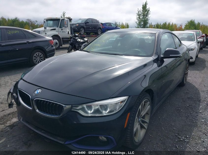 2016 BMW 428 Xi VIN: WBA3N9C52GK249096 Lot: 12414490