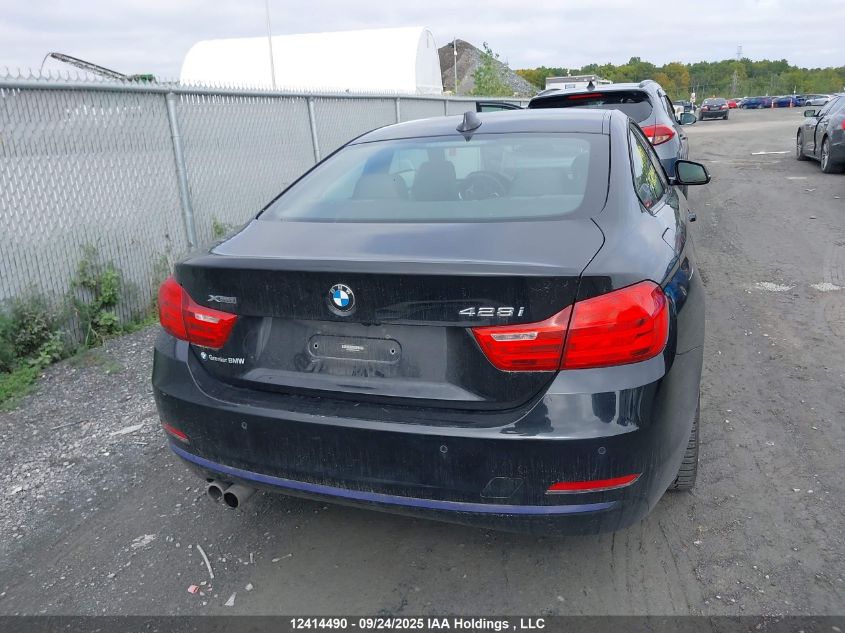2016 BMW 428 Xi VIN: WBA3N9C52GK249096 Lot: 12414490
