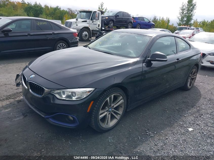 2016 BMW 428 Xi VIN: WBA3N9C52GK249096 Lot: 12414490