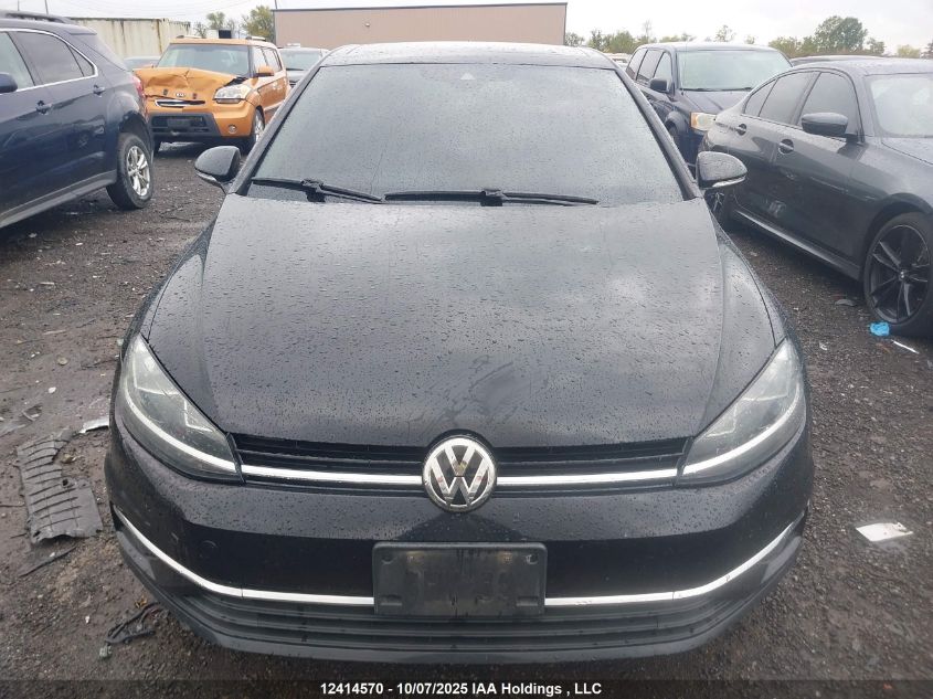 2020 Volkswagen Golf VIN: 3VWG57AU5LM013903 Lot: 12414570