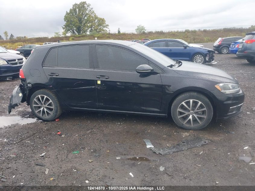 2020 Volkswagen Golf VIN: 3VWG57AU5LM013903 Lot: 12414570