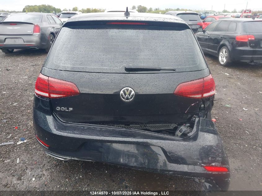 2020 Volkswagen Golf VIN: 3VWG57AU5LM013903 Lot: 12414570